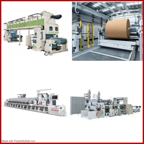 Paper processing and Lamination units