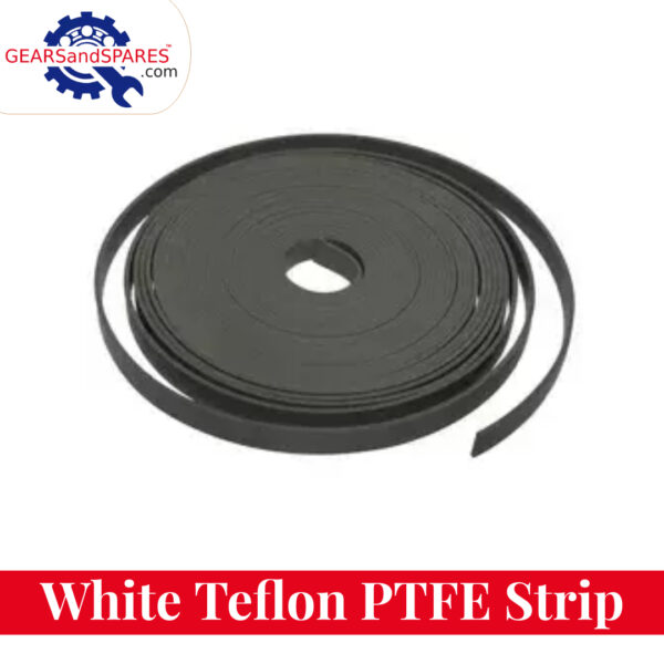 White Teflon PTEE Strip