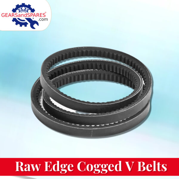 Raw Edege Cogged Belt